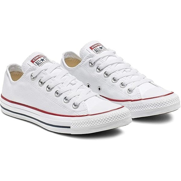 Converse Shoes - Converse All‎ Star Chuck Taylor Sneakers White Low Top Women's 9 Men's 7 NWOB
